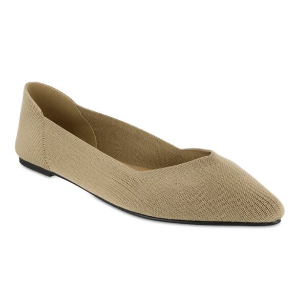 Mia Womens Shoes Size 10M Sand Pointed Toe Slip On Casual Flats - Picture 1 of 8